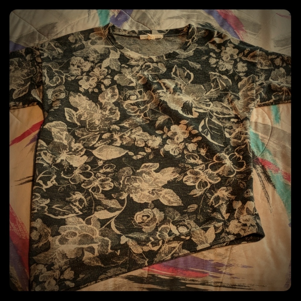 Painted Threads Women's Floral Tee